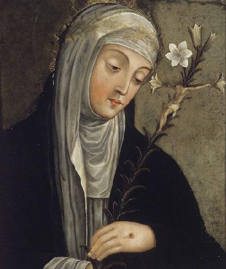 unknow artist St.Catherine of Siena china oil painting image